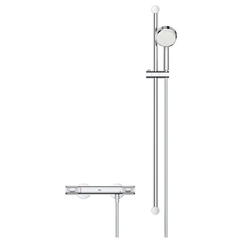 Grohtherm Performance Thermostatic Shower Mixer With Shower