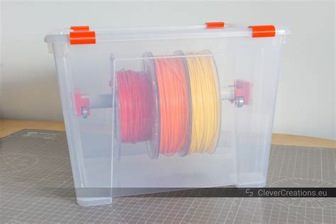 DIY 3D Printer Filament Dry Boxes Clever Creations