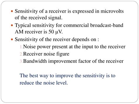 Ppt Characteristics Of Radio Receivers Powerpoint Presentation Free