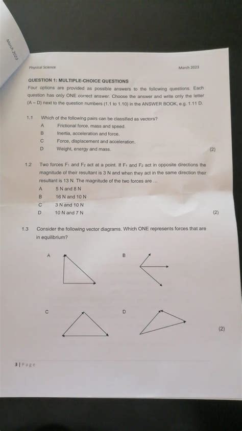 Solved Question 1 Multiple Choice Questions Four Options