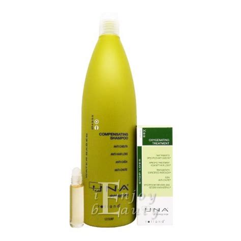 Buy UNA Compensating Shampoo 1000ml Oxygenating Treatment 90ml Online