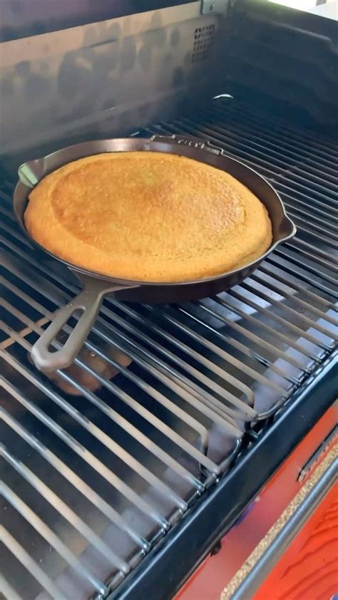 Were Making Honey Hot Jalapeño Cornbread In Our New Yeti 12” Cast Iron Skillet I Love Cooking