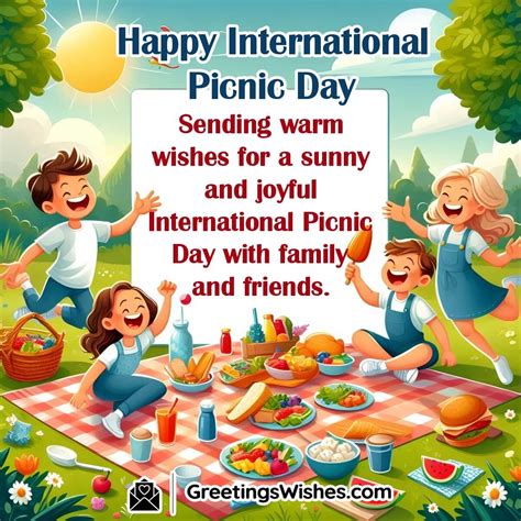 International Picnic Day Wishes Messages Th June Greetings Wishes