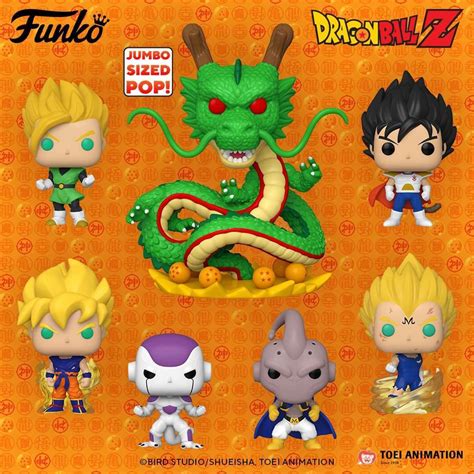 Nowa Seria Figurek Funko Pop Z 10 Calowymi Postaciami Serii Dragon Ball