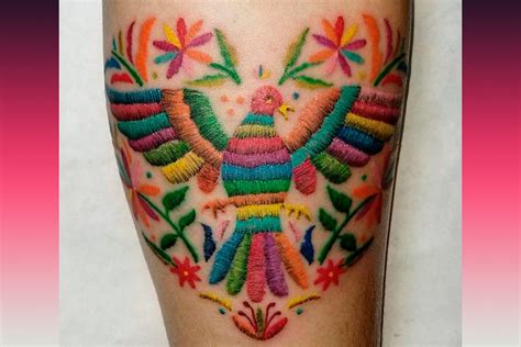 Tatuajes Hermosos Que Simulan Bordados Y Punto De Cruz Fotogaler A