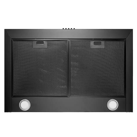 Akdy Wall Mount 30 In Convertible 217 Cfm Black Wall Mounted Range Hood