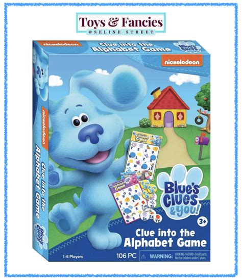 🇺🇸 Blues Clues & You Alphabet Board Game | Lazada PH