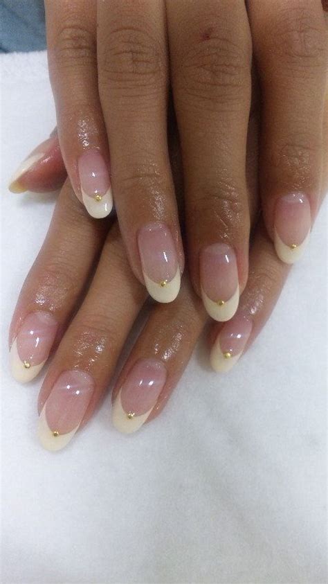Nude French French Nails Simple Nails Nail Art