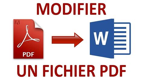 TUTO Comment Modifier Et Convertir Un Fichier PDF Facilement YouTube