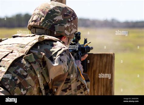 U S Army Spc Skylar Steen A Parachute Rigger Representing The