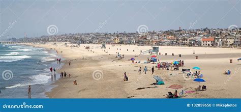 Beach at Newport Beach in California Editorial Image - Image of ...