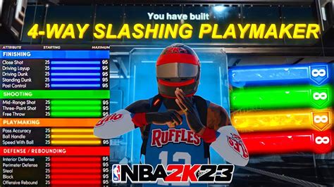 NEW 4 WAY SLASHING PLAYMAKER BUILD IS BREAKING NBA 2K23 GAME