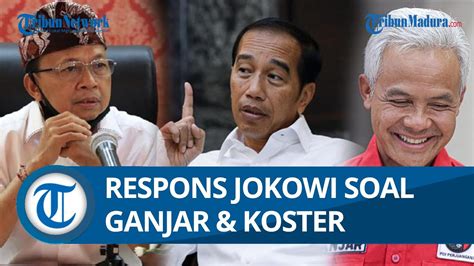 Jokowi Buka Suara Soal Penolakan Ganjar Koster Terhadap Timnas Israel