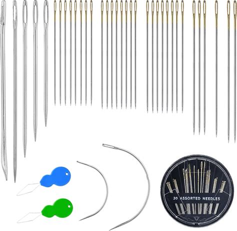 Amazon Simarro Heavy Duty Hand Sewing Needles Kit Pcs