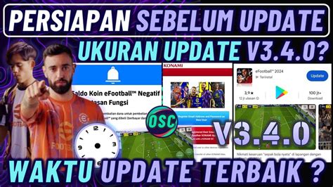 PERSIAPAN SEBELUM UPDATE V3 4 0 BOCORAN UKURAN UPDATE WAKTU