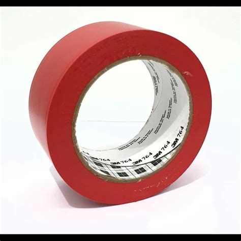 Jual M Lakban Lantai Red Mm X Mm Floor Marking Tape