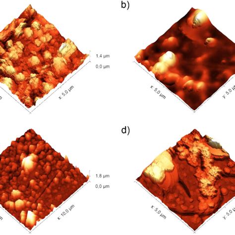 AFM Morphology Of Some FePt Layers FePt 2 A FePt 3 B FePt 6 C