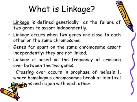 Linkage And Crossing Over