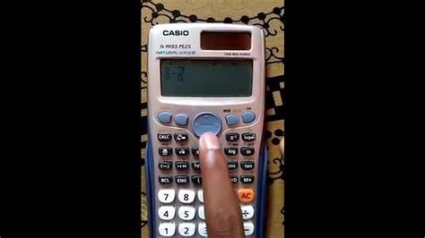 Addition Of Proper Fractions In Scientific Calculator Youtube