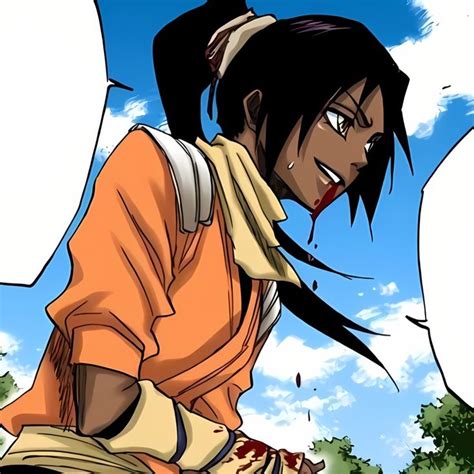 𝐘𝐨𝐫𝐮𝐢𝐜𝐡𝐢 𝐒𝐡𝐢𝐡𝐨𝐢𝐧 𝐈𝐜𝐨𝐧 Yoruichi Shihouin Mangá Bleach Shihouin Yoruichi