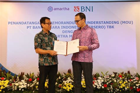 Dukung Digitalisasi UMKM BNI Bangun Sinergi Dengan Amartha Global Energi