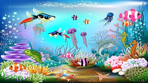 background animasi kartun bergerak ii cartoon background loop