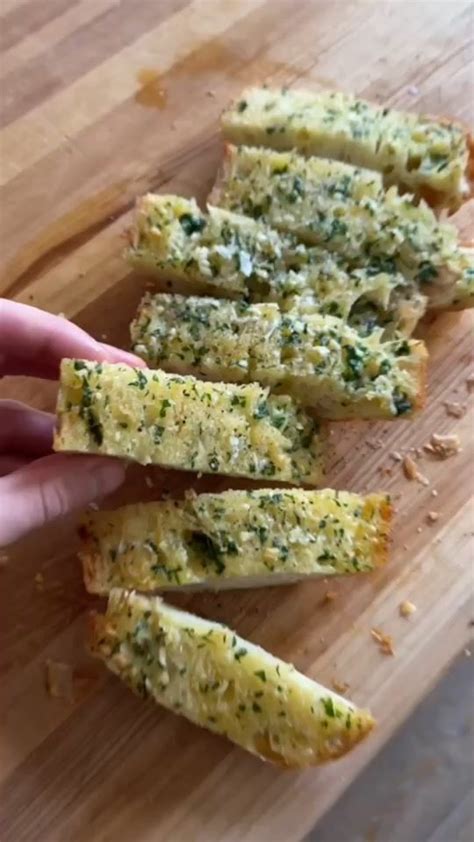 Joshua Weissman On Tiktok Homemade Garlic Bread Recipe Homemade