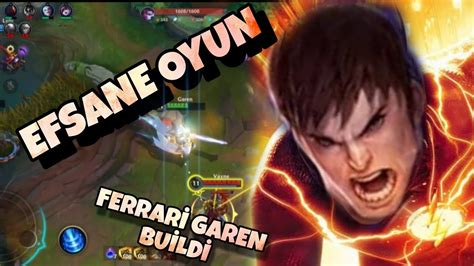 Y Ksek Elo Jungleda Ferrar Garen Bu Ld Durdurulamiyor Wild Rift