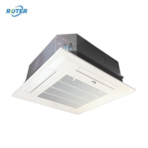 Hydronic Fan Coil Unit Fancoil Fcu 2 Pipe And 4 Pipe Ceiling Concealed Ducted Type 4way Cassette