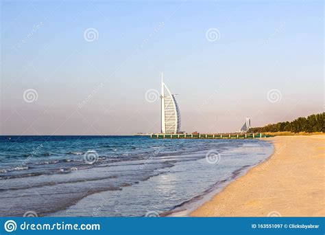 Waterfront View Of Burj Al Arab Seven Star Hotel A View From Souk