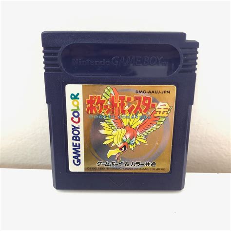 Jogo Para Game Boy Color Pokémon Gold Original Jp Nintendo Console