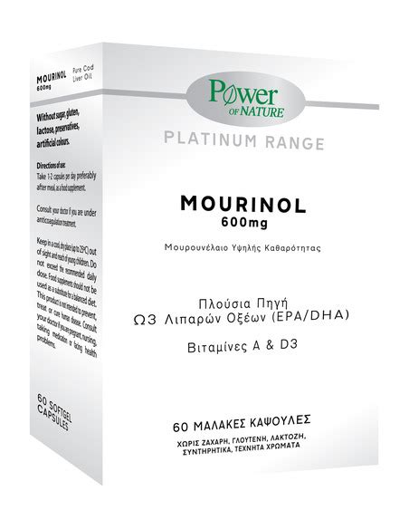 Power Of Nature Platinum Range Mourinol