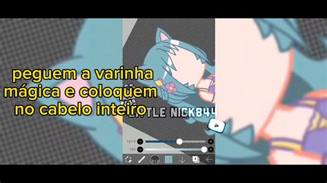 Como Fazer Cabelo Realista E Fofo Gacha ClubeIbis PaintX YouTube