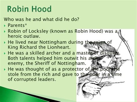 Robin hood