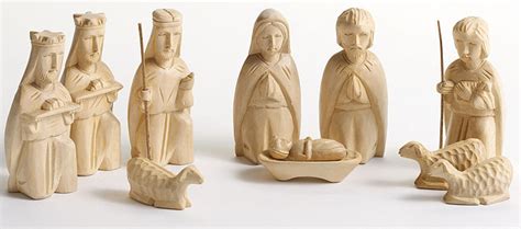 Hand Carved New Life Nativity Scene Philippines Nativity Scene