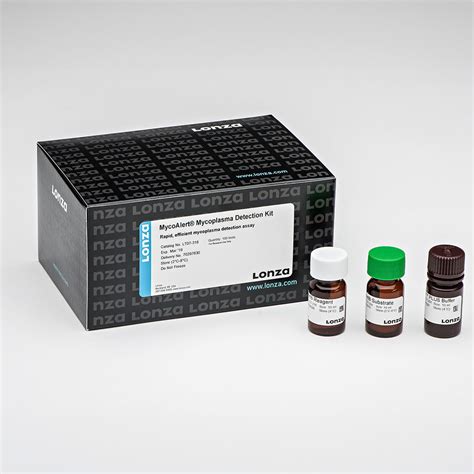 Mycoalert Mycoplasma Detection Kit 100 Tests Westburg Life Sciences