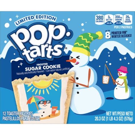 Pop Tarts Frosted Sugar Cookie Toaster Pastries 12 Ct 169 Oz Fred