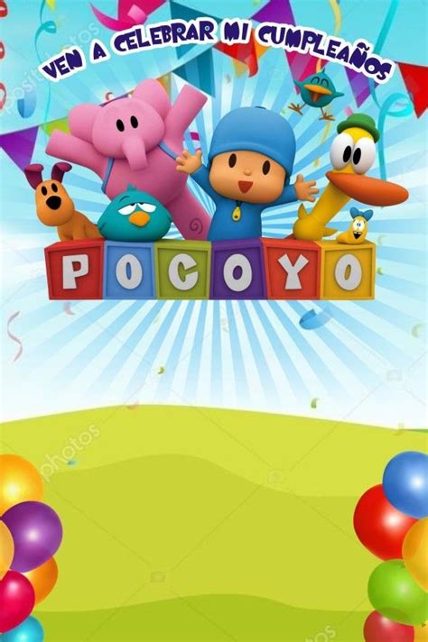 Invitaciones Pocoyo Archivos Mega Idea 51D Piñata de pocoyo