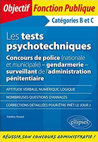 Les Tests Psychotechniques Concours De Police Nationale Et