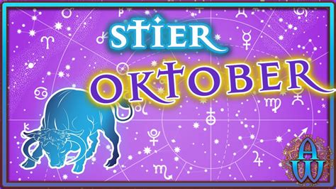 STIER Oktober 2023 Ein Verlockendes Angebot Orakel Tarot YouTube