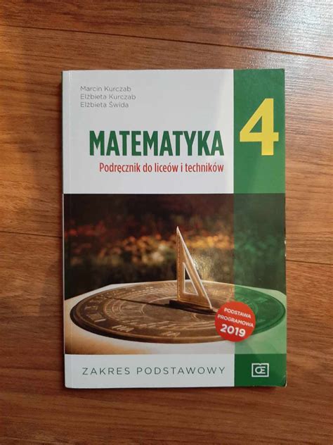 Matematyka podręcznik do klasy 4 podstawa PAZDRO Warszawa Kup teraz