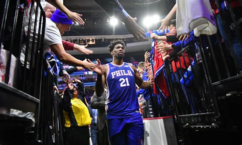 Joel Embiid Had Some Nsfw Moments After Scoring Career High 49 Points