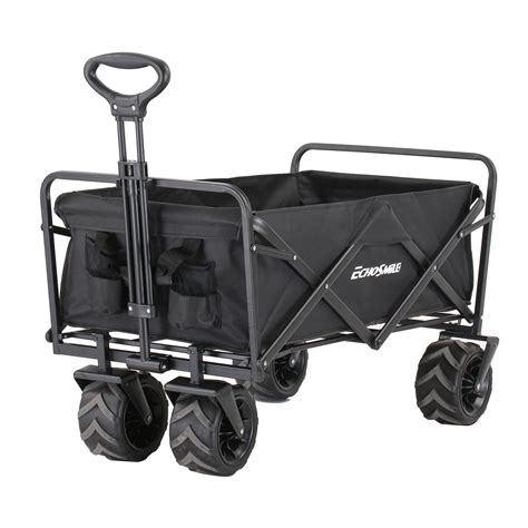 Buy EchoSmile Heavy Duty 350 Lbs Capacity Collapsible Wagon Outdoor