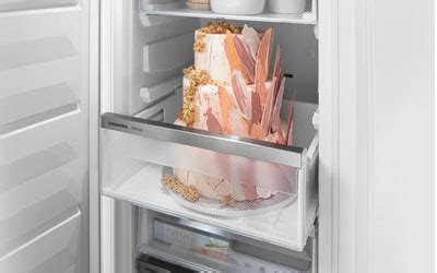 Liebherr 213L Peak NoFrost Integrated Freezer Right Hinged