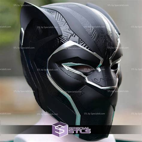 Cosplay Stl Files Black Panther Avengers Infinity War Helmet Specialstl