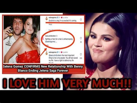 Selena Gomez CONFIRMS New ROMANCE With Benny Blanco On IG JELENA SAGA