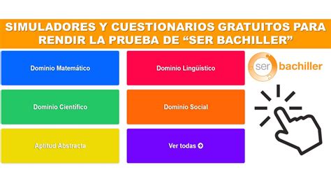 Ser Bachiller Eaes Simuladores Y Cuestionarios Gratuitos