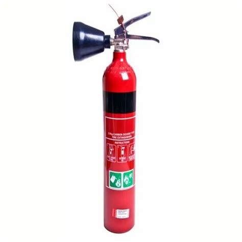 Safety Max B Class 2kg Co2 Type Fire Extinguisher For Industrial Use