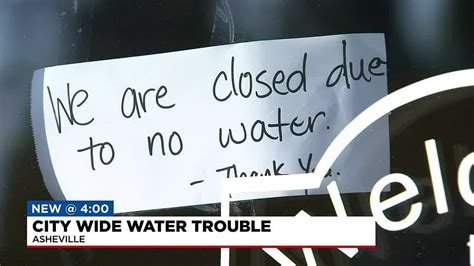 Major Water Outages In Asheville Youtube