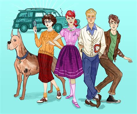 SCOOBY-DOO - Fun Retro 1950's Character Designs — GeekTyrant